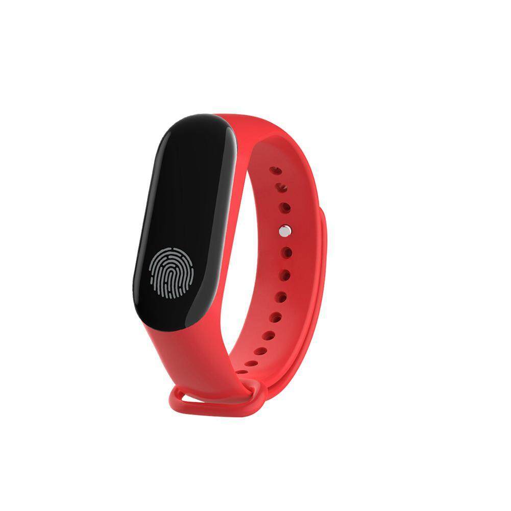 Untiemall M3 เครื่องติดตามกิจกรรมในฟิตเนสกันน้ำ OLED Heart อัตราทัชแพด/Bluetooth/Android 4.4/iOS 7.0 รุ่นขึ้นไป