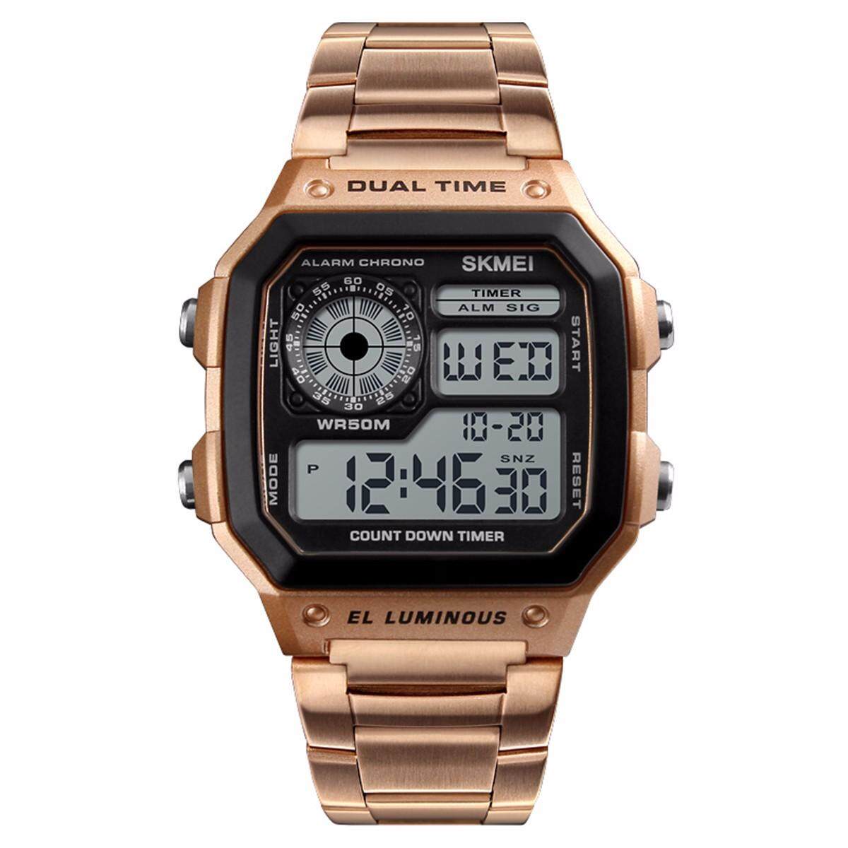 SKMEI 1335 Men Sports Watches Waterproof Mens Watches Top Brand Luxury Male Electronic Digital Watch Men Clock