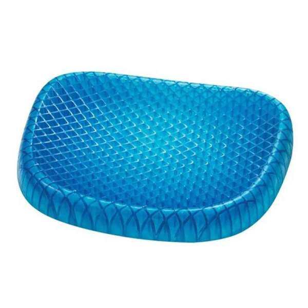 Unique Gel Honeycomb Seat Cushion Flex Back Support Breathable Pillow for Office Worker - intl