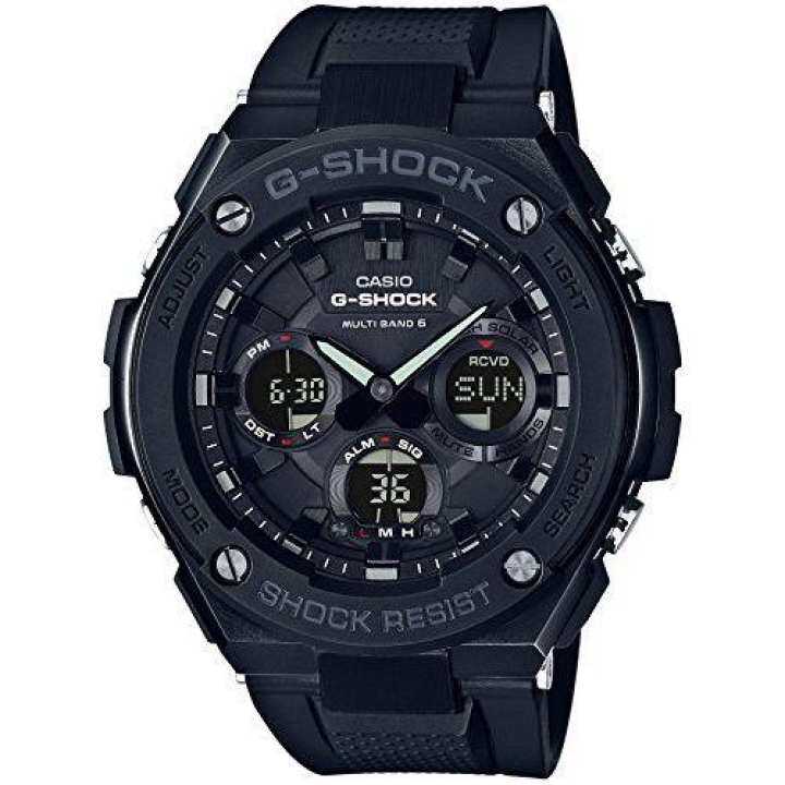 casio g-shock g-steel multiband 6-gst-w100g-1bjf men"s watch