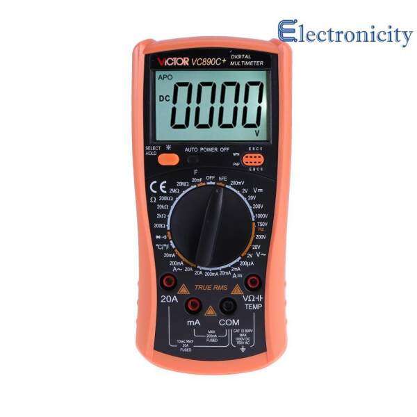 Kỹ thuật số Đồng Hồ Đo Vạn Năng True RMS 2000 uf Tụ Điện Đo Nhiệt Độ Đo Cam - quốc tế