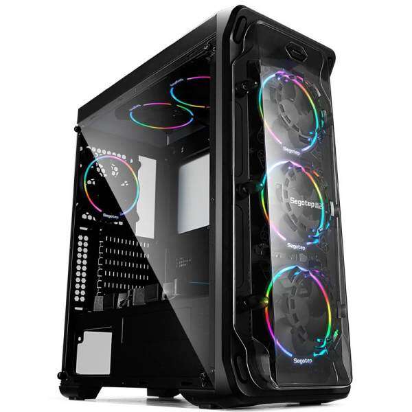 SEGOTEP LUX 2 WITH 3 LIGHTING FANS BLACK Malaysia