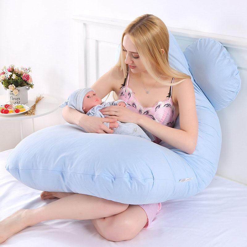 ABH U Shape Pregnant Woman Side Sleep Comfortable Removable Pillow