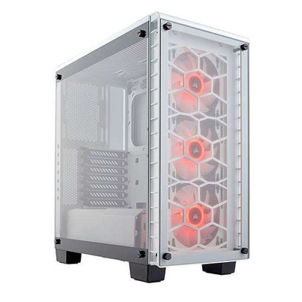Corsair Crystal Series 460X Compact ATX Mid-Tower Case*White Malaysia