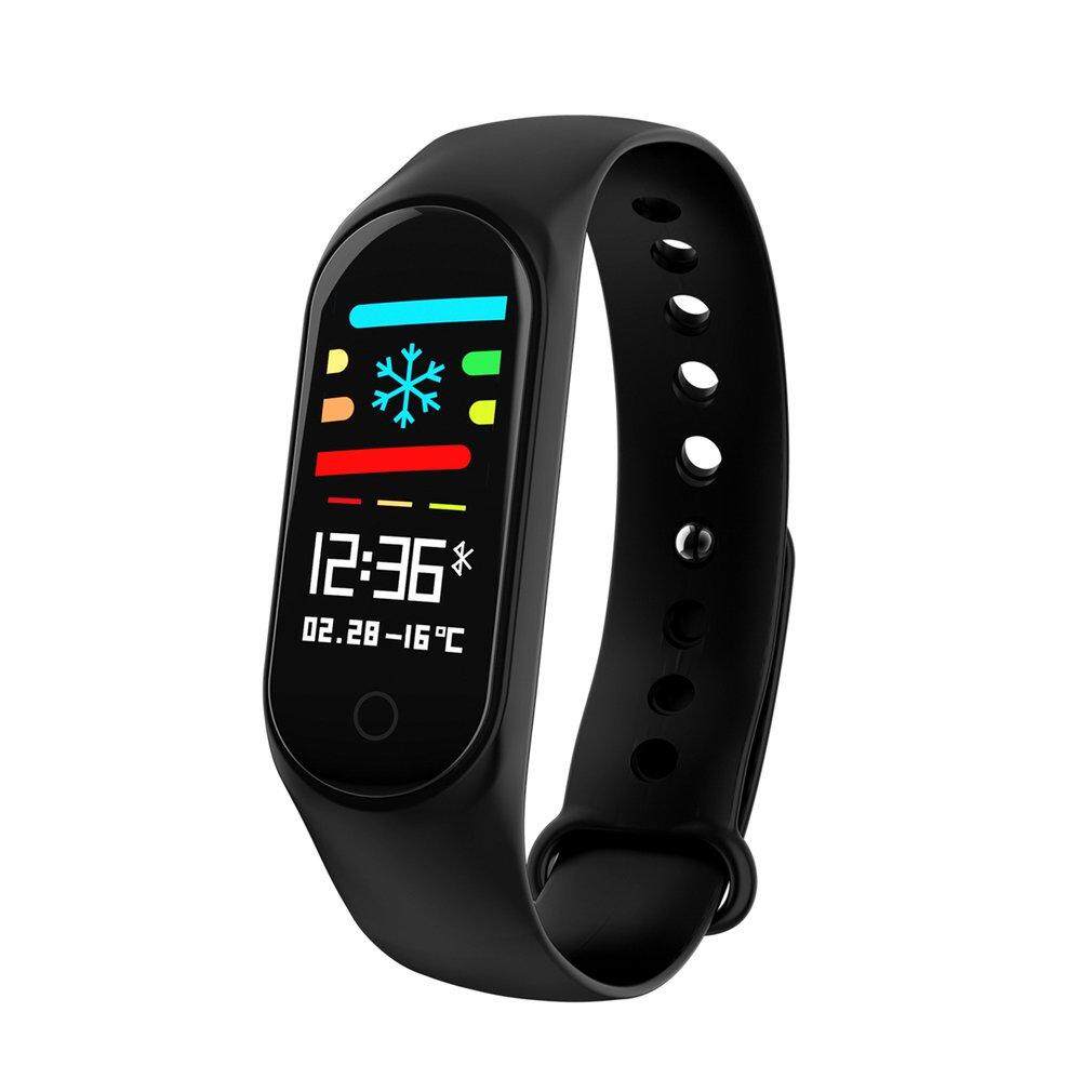 ขายร้อน 0.96 นิ้วนาฬิกาข้อมือแบบสมาร์ท M3 สี LED กีฬาความดันโลหิตสมาร์ท