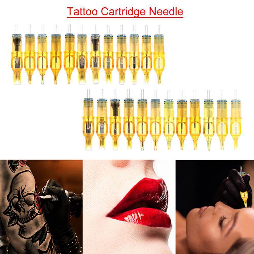 10pcs Disposable Semi Permanent Tattoo Cartridge Needles RL/RM/RS for Makeup Machine 5RM