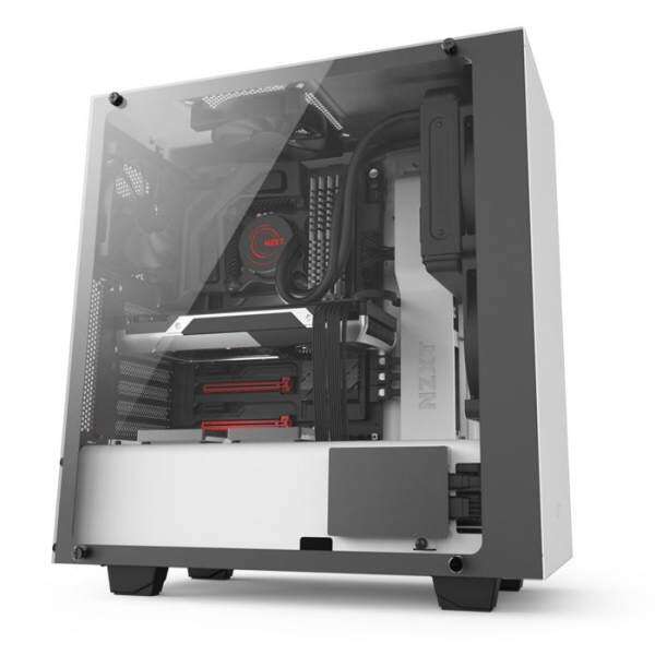 NZXT S340 Elite Mid Tower ATX Case - White Malaysia