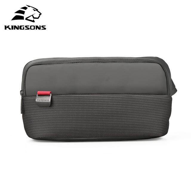 Kingsons กระเป๋าคาดเอวสำหรับชายสไตล์ Bum กระเป๋าผู้หญิงกระเป๋าสตางค์คาดเอวเดินทางโทรศัพท์มือถือกระเป๋า