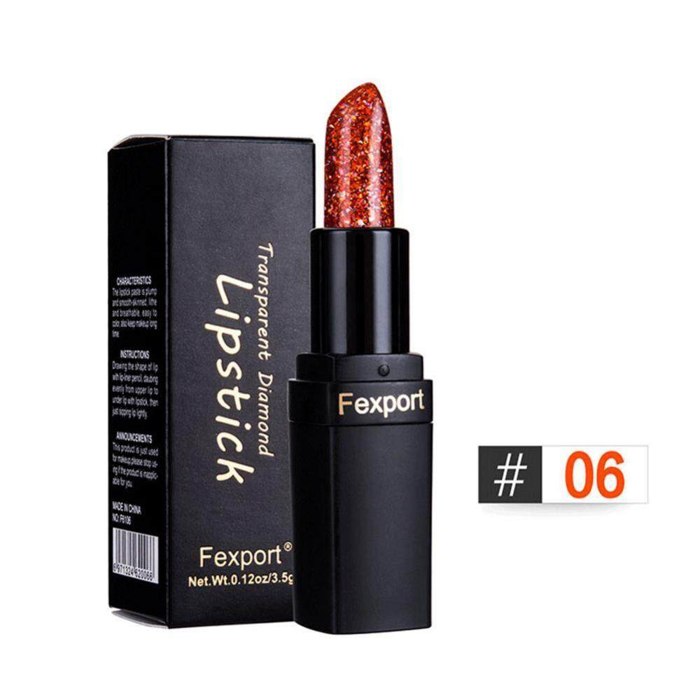 Fexport 7 Colors Diamond Color Change ลิปสติก Waterproof ลิปสติก Long-lasting ลิปสติก - intl