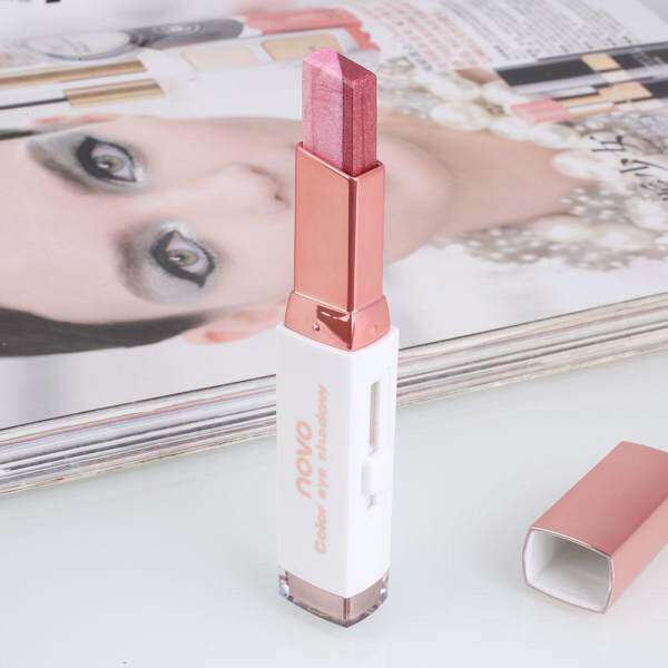Women Fashion Korean Cosmetics Two Tone Eyeshadow Pencil Makeup Portable - intl Philippines