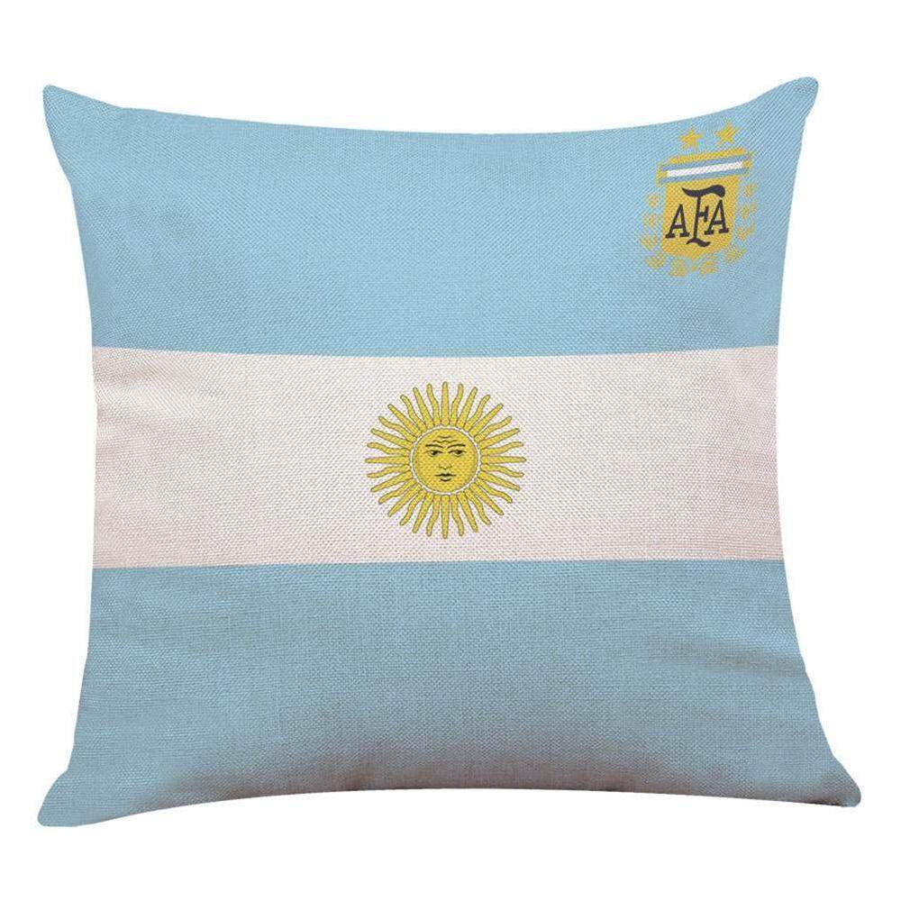 Versea ใหม่ปลอกหมอน 45*45 เซนติเมตร 2018 รัสเซีย World Cup Home Decor ปลอกหมอน Carnival 2018 ฟุตบอลโลกปลอกหมอน - INTL