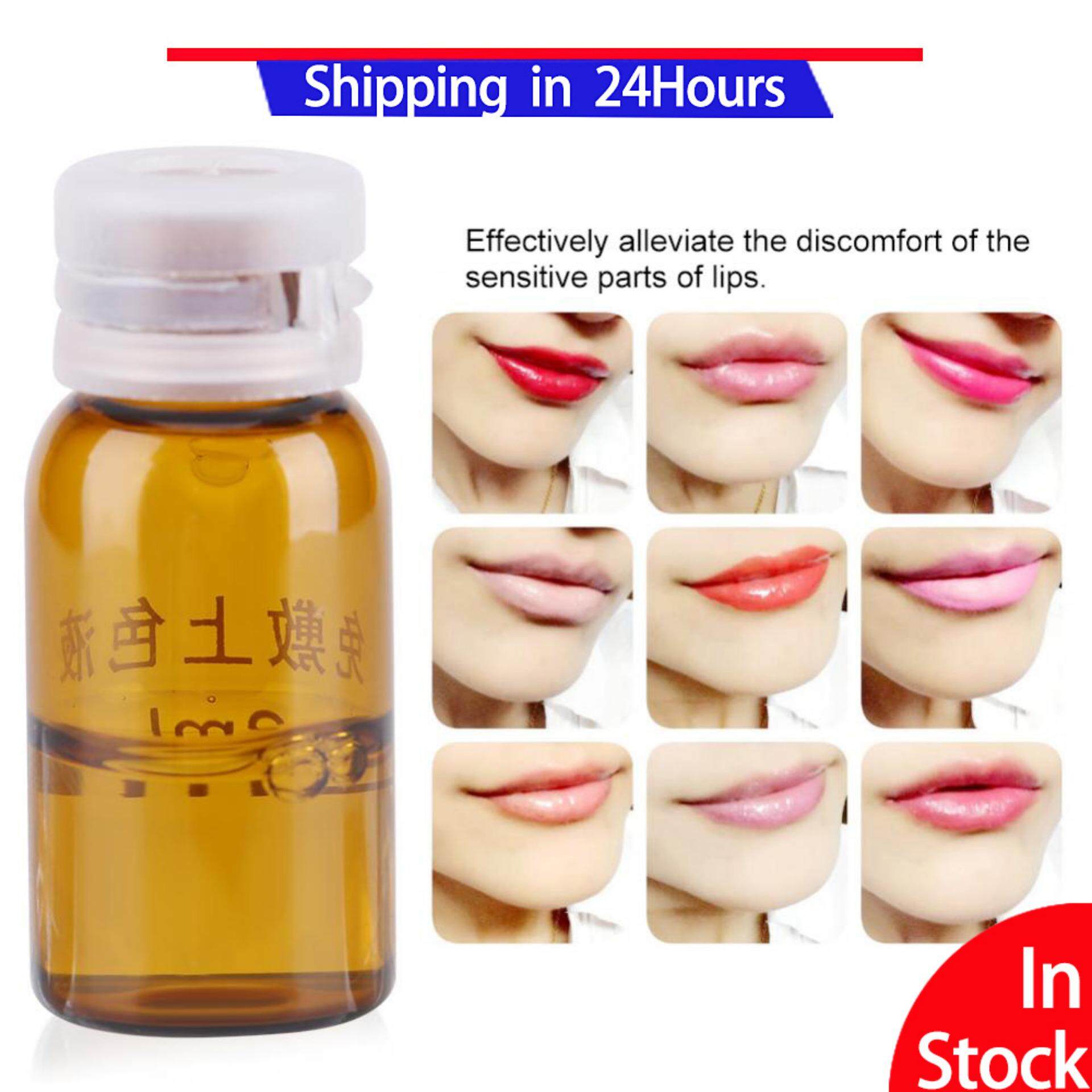 6pcs/Box Exempting Spread Coloring Fluid Tattoo Pigment Lip Tattoo Pain Killer Microblade Tools