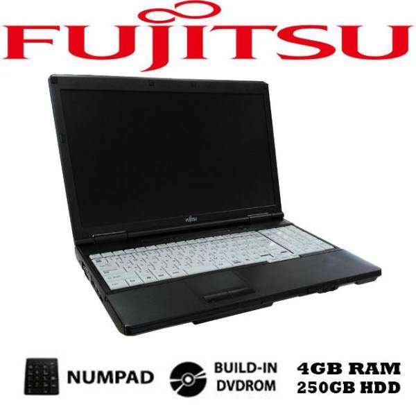 Fujitsu intel celeron 4GB DDR3 250GB dvdrom lifebook a552 laptop notebook (Refurbished) Malaysia