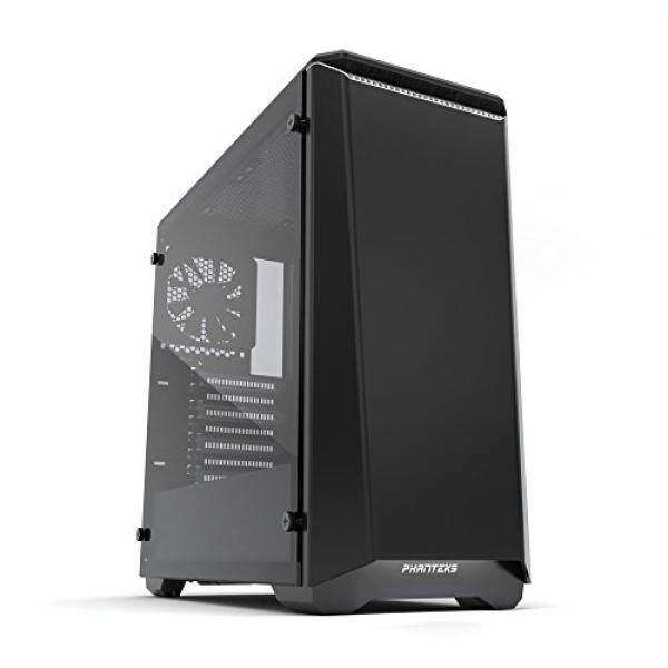 Phanteks PH-EC416PTG_BW Eclipse P400 Steel ATX Mid Tower Case Black/White,Tempered Glass Edition Cases Malaysia