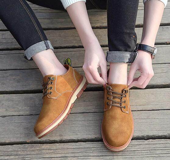 ZASHION รองเท้าแฟชั่นผู้ชาย ใส่ทำงาน Retro Plain Men Sneakers Shoes ZASHION รองเท้าแฟชั่นผู้ชาย ใส่ทำงาน Retro Plain Men Sneakers Shoes