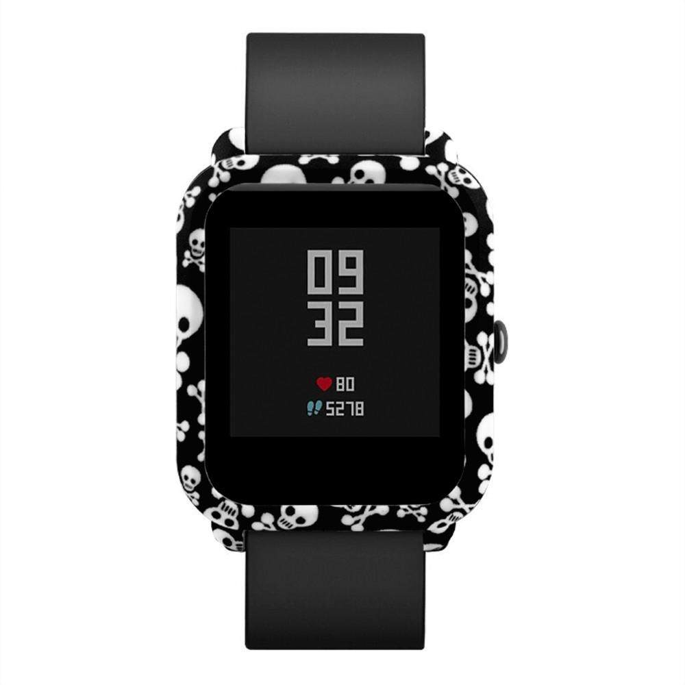 ใหม่รูปแบบฝาครอบเคสพีซีป้องกันสำหรับ Xiaomi huami amazfit BIP นาฬิกาเยาวชน Dyerstore