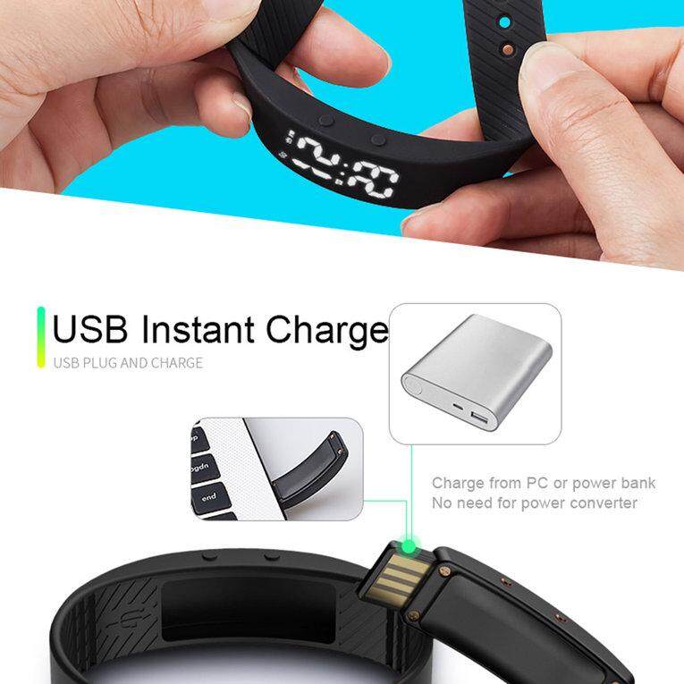 BELLE T5S Multi-function Monitor Bracelet Smart Watch Wristband Sports Digital Bracelet สายรัดข้อมือเพื่อสุขภาพ อุปกรณ์ไอทีสวมใส่ สี : ดำ-395969930 BELLE T5S Multi-function Monitor Bracelet Smart Watch Wristband Sports Digital Bracelet สายรัดข้อมือเพื่อสุขภาพ อุปกรณ์ไอทีสวมใส่