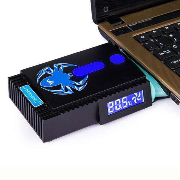 YBC Vacuum USB Cooler LCD Temperature Display CPU Air Extracting Exhaust for Notebook Laptop Malaysia