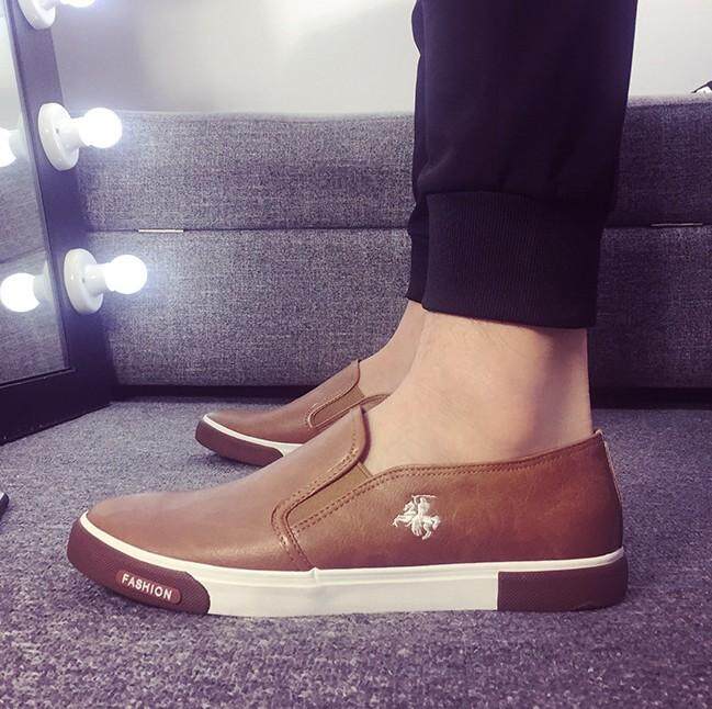 ZASHION รองเท้าหนัง รองเท้าแฟชั่นผู้ชาย ใส่ทำงาน Classic Low Cut European Slip-On Men Shoes ZASHION รองเท้าหนัง รองเท้าแฟชั่นผู้ชาย ใส่ทำงาน Classic Low Cut European Slip-On Men Shoes