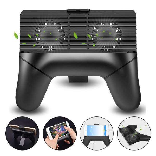 HOSdog Mobile Phone Radiator Fan Cooling GamePad For 4 To 6 Inch IOS Android Smartphone - intl