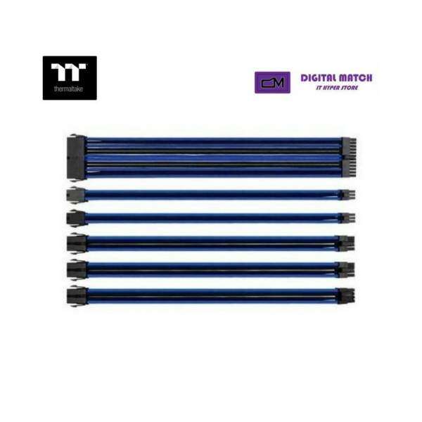 Thermaltake TTMod Sleeve Cable (Cable Extension) - Blue/Black Malaysia