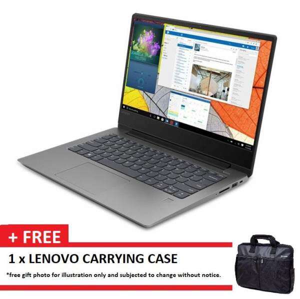 LENOVO IDEAPAD 330S-14IKB 81F400NYMJ GREY (I3-7020U/4GB/1TB/14/INTEL/W10/1YR) + CASE Malaysia