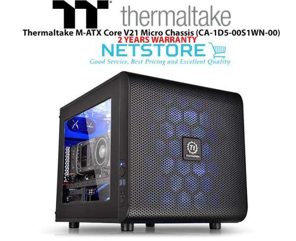 THERMALTAKE CORE V21 M-ATX Micro Chassis CA-1D5-00S1WN-00 Malaysia
