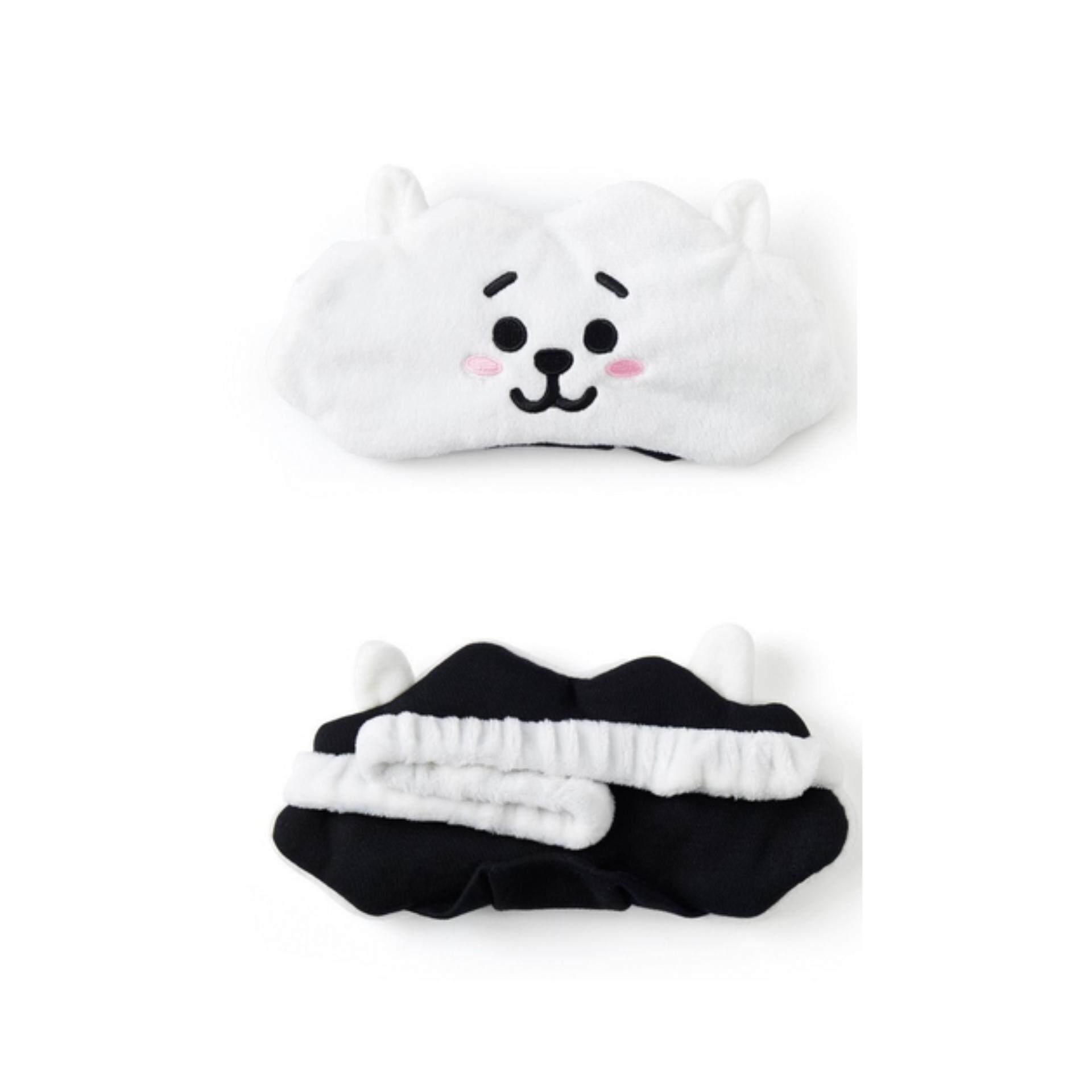 BTS Bangtan Boys Sleeping การ์ตูนแรเงา Breathable ผ้าปิดตา - INTL