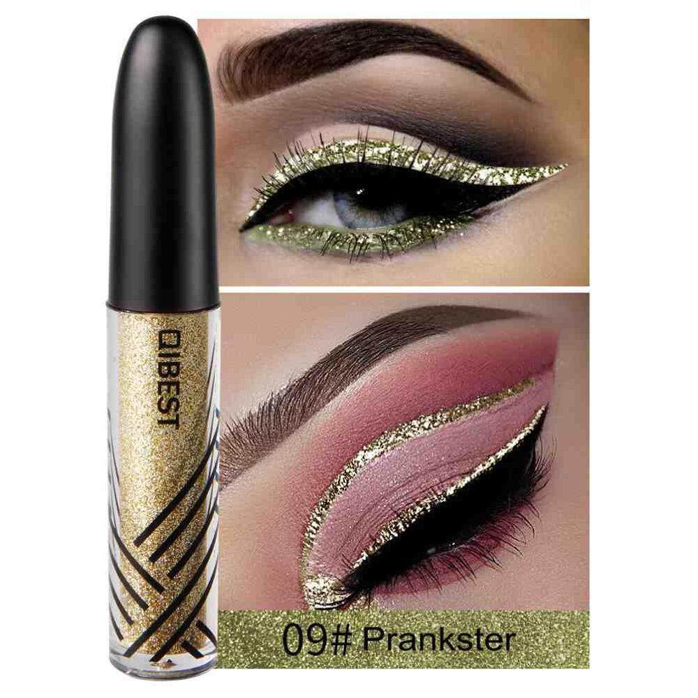 Qooiu QIBEST 13 สีแฟลชอายไลน์เนอร์แบบน้ำอายแชโดว์ Liquid Glitter Makeup เครื่องสำอางค์ Qooiu QIBEST 13 สีแฟลชอายไลน์เนอร์แบบน้ำอายแชโดว์ Liquid Glitter Makeup เครื่องสำอางค์