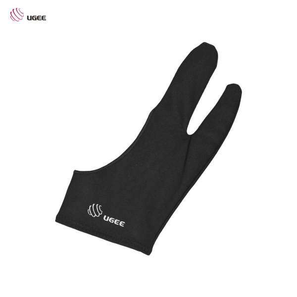 UGEE Free Size Two-Finger Drawing Glove Anti-fouling Black Suitable for Right & Left Hand for Artist Tablet Drawing Malaysia