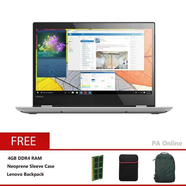 Lenovo YOGA 520-14IKBR 81C800G7MJ-8GB RAM /Intel Core i5-8250U /8GB DDR4 /256GB SSD /14.0 Full HD /2GB NVD MX130 /No ODD/2 years Warranty/Windows 10 Malaysia