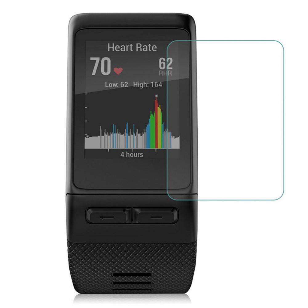 Qyshop 2PC 9H+ Tempered Glass Screen Protector Protective Film For Garmin Vivoactive HR Qyshop 2PC 9H+ Tempered Glass Screen Protector Protective Film For Garmin Vivoactive HR