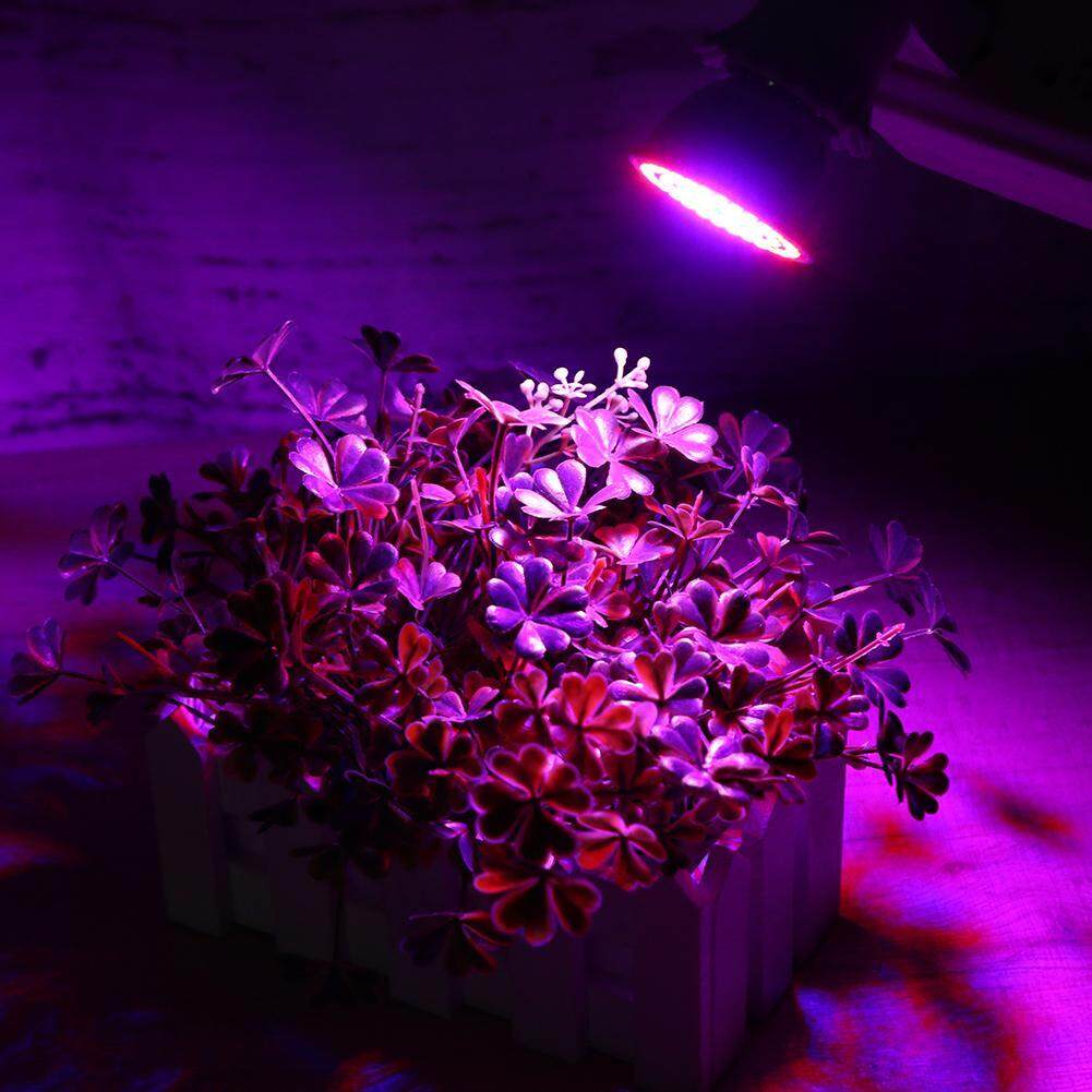 E27 110V LED Plant Grow Light Lamp Growing Lights Bulbs for Flower Plant(White)-36LED