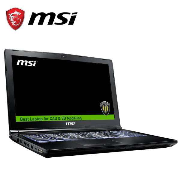 MSI WE62 7R1-1877 15.6 FHD Workstation Laptop (i7-7700, 8GB, 1TB+128GB, Quadro M1200 4GB, W10) Malaysia