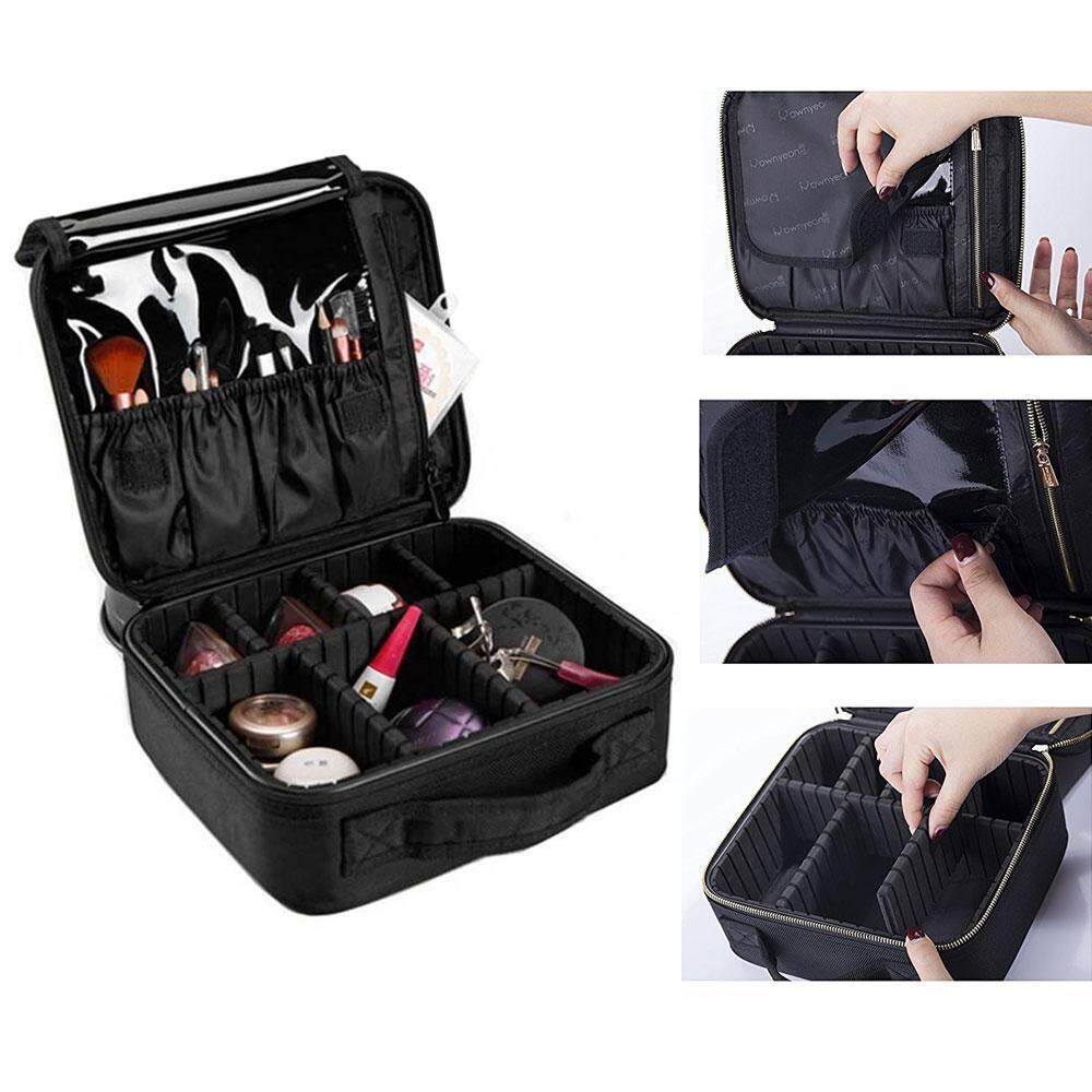 niceEshop Mini Makeup Train Case Travel Makeup Case Makeup Organizer Bag With Portable EVA And Freely Combined niceEshop Mini Makeup Train Case Travel Makeup Case Makeup Organizer Bag With Portable EVA And Freely Combined