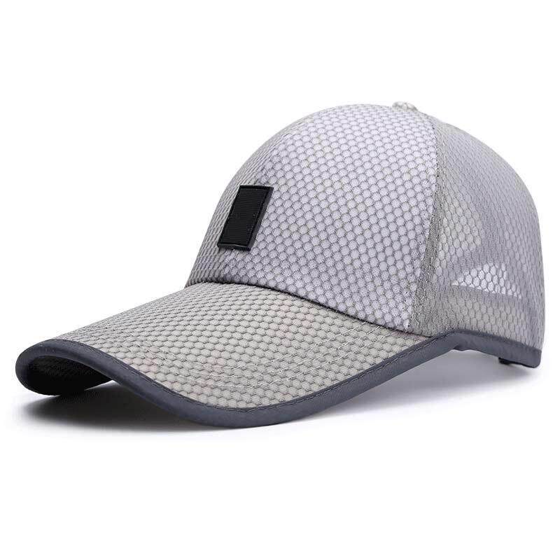 หมวกตาข่ายเบสบอลหมวกกันแดดผ้าฝ้าย Letter Unisex Casual - INTL