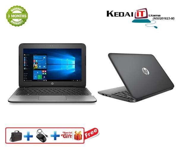 HP Stream 11 - 11.6 Windows 10 | 3 Months Warranty Intel Celeron 2.16 GHz Dual-Core, 32GB Solid State Drive, 2GB RAM Malaysia