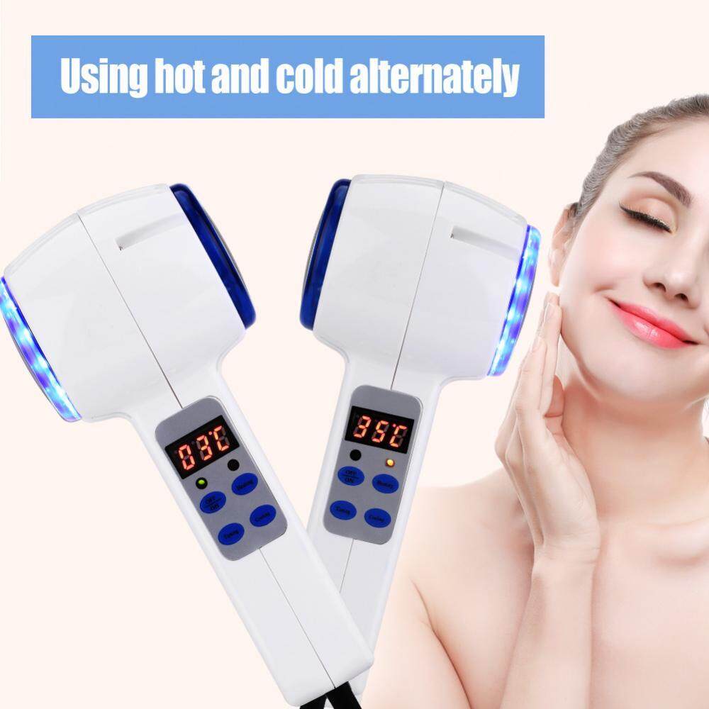 Hot Cold Hammer Ultrasonic Cryotherapy Blue Photon Acne Treatment Skin Beauty Massager Hot Cold Hammer Ultrasonic Cryotherapy Blue Photon Acne Treatment Skin Beauty Massager