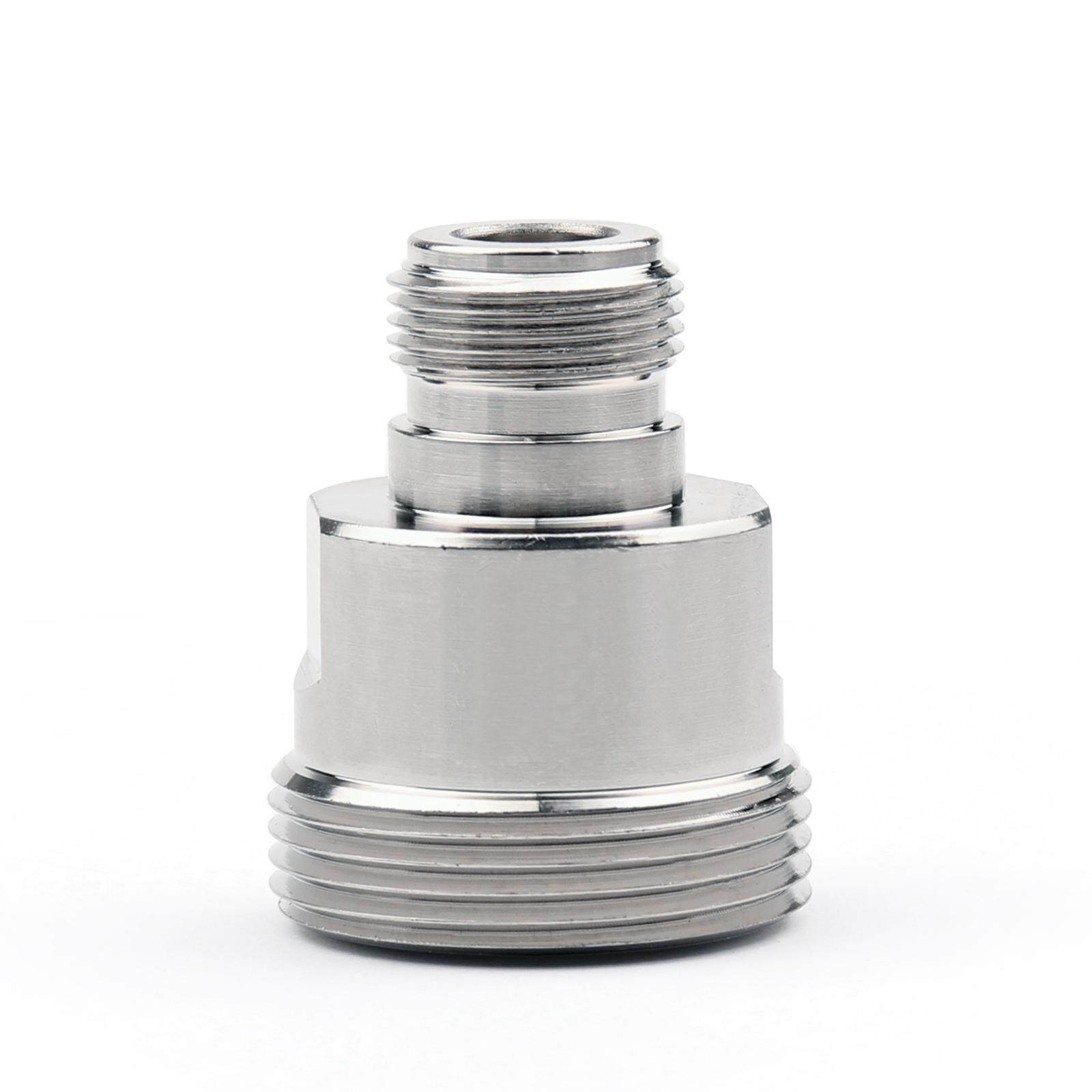 Areyourshop 1 PC อะแดปเตอร์ 7/16 DIN JACK สตรี N หญิงขั้วต่อแบบหัวตรง RF F/F