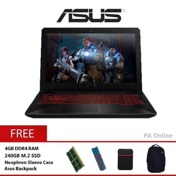 ASUS TUF Gaming FX504-GDE4492T -240GB /Intel Core i7-8750H /8GB DDR4 /240GB+1TB HDD /15.6 Full IPS HD /4GB NVD GTX1050 /WIN 10 Malaysia
