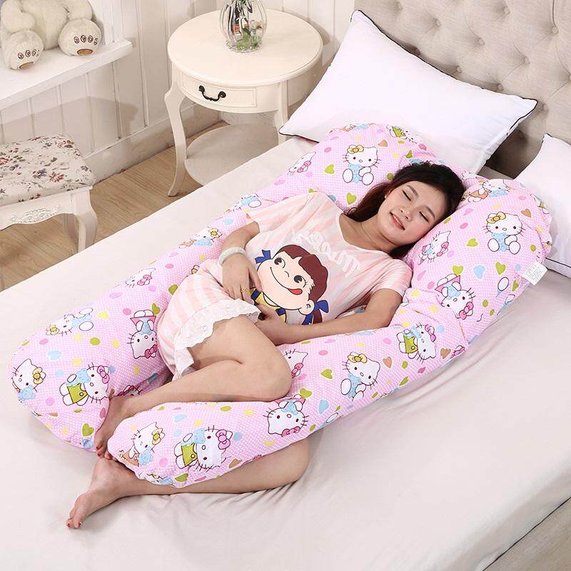 100% Cotton Pillowcase Pregnant Pillow U Shape Pillow For Pregnant Mommy Body Sleeping Maternity Pillow Pregnancy Side Sleepers YFZ04