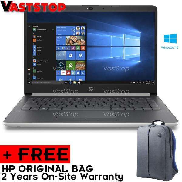 HP 14s-Cf0042TX 14.0 FHD IPS Laptop Silver ( I7-8550U, 4GB, 1TB, Radeon 530 2GB, W10 ) Malaysia
