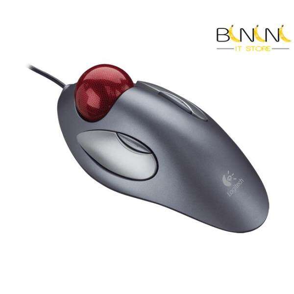 Logitech Trackman Marble Wired Optical Mouse Silver (910-000816) Malaysia