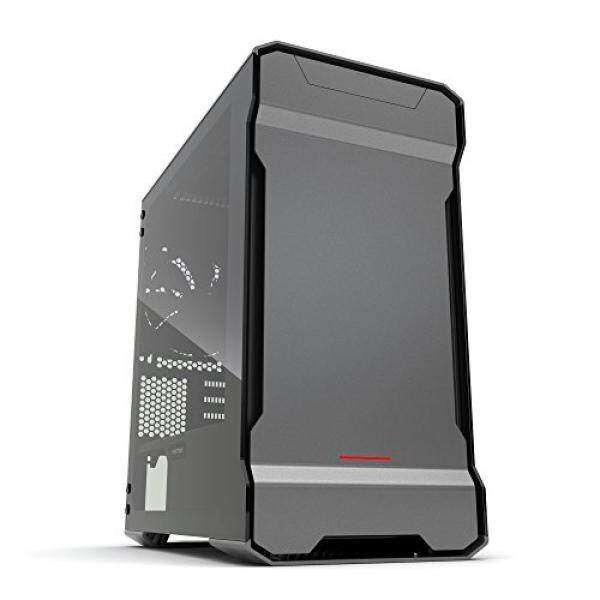 Phanteks PH-ES314ETG_AG EVOLV mATX Tempered Glass Edition Aluminum Exterior RGB LED Illumination Micro Tower Case Gray Malaysia