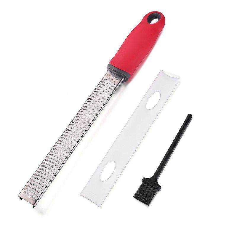 สแตนเลส Zester, ที่ขูดชีส, เครื่องขูดมะนาว Zester, เครื่องมือห้องครัวขิง - INTL