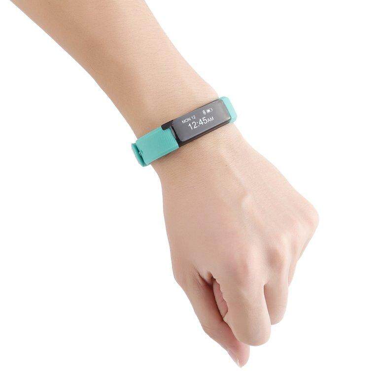 BELLE ID115 Bluetooth Smart Bracelet Heart Rate Monitor Fitness Tracker Step Counter