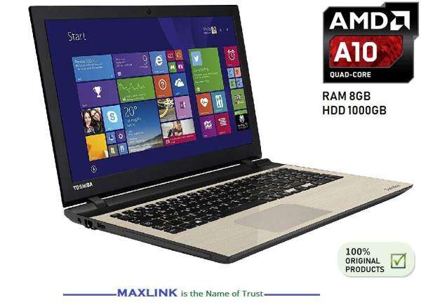 TOSHIBA SATELLITE L50D AMD A10-8700P RAM 8GB/ HDD 1TB 15.6 Screen (Ex Display Item) Malaysia
