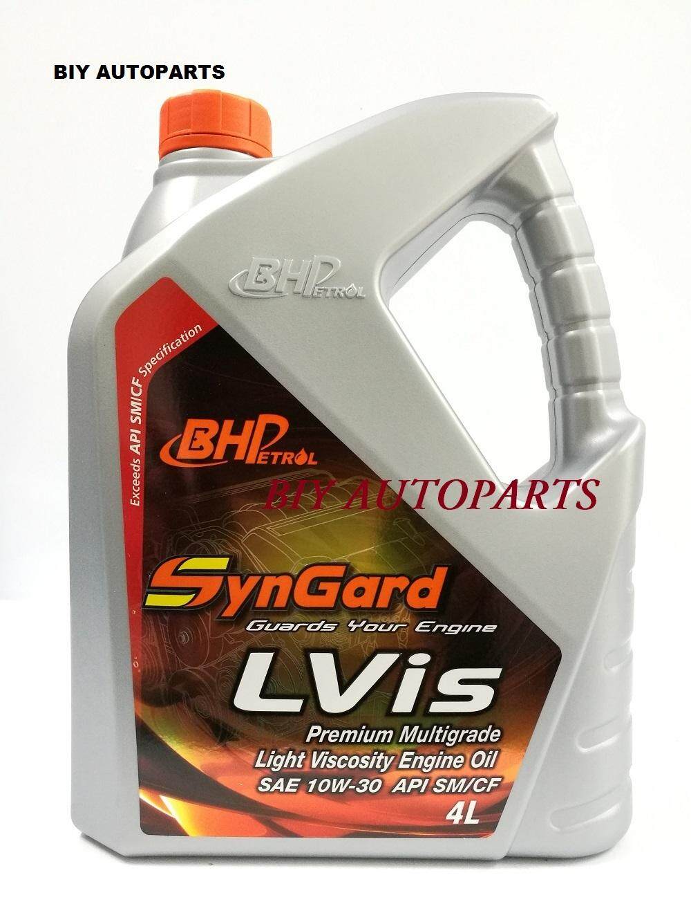 BHP SynGard LVis Premium Multigrade Light Viscosity SAE 10W 30 4L