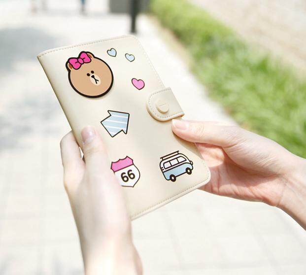 Line Friends Large Passport Case