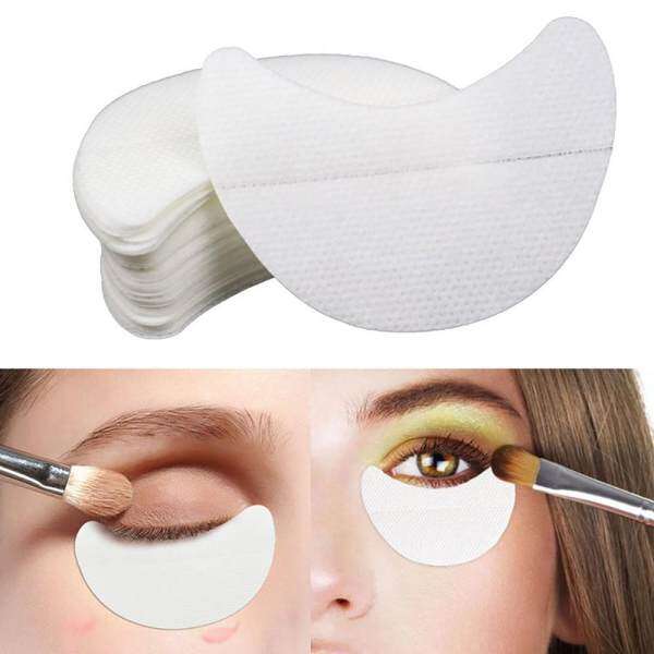 niceEshop Eyeshadow Shields,100Pieces Professional Medical Non-woven Cloth Makeup Shield For Eyelash Extensions/Lip Makeup - intl Philippines